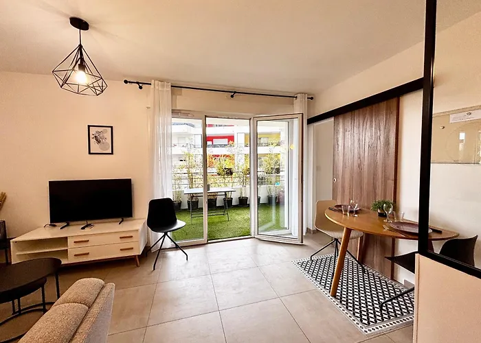 Apartmán Casamea - Terrasse, Proche Hopital, Wifi, Clim